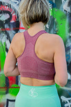 Afbeelding in Gallery-weergave laden, Sport bh top Cherry red (rood)