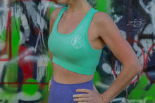 Afbeelding in Gallery-weergave laden, Sport bh top Spring leaf (mint groen)