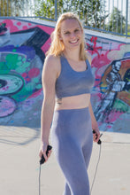 Afbeelding in Gallery-weergave laden, Highwaist sportlegging Cloudy skies (Grijs)