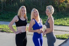 Afbeelding in Gallery-weergave laden, Crop top long sleeve Embrace (grijs)