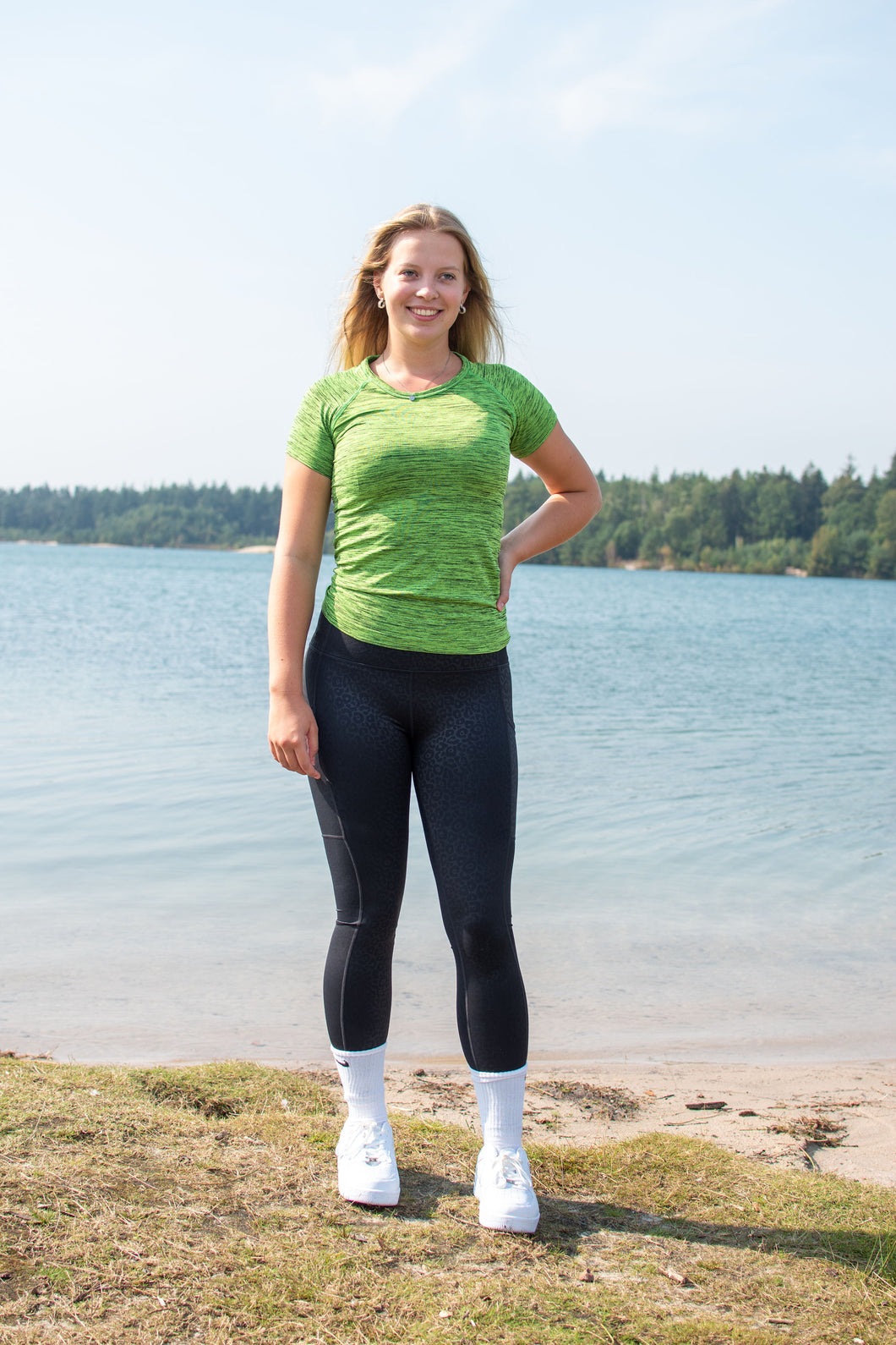 T-shirt met korte mouw (Green)