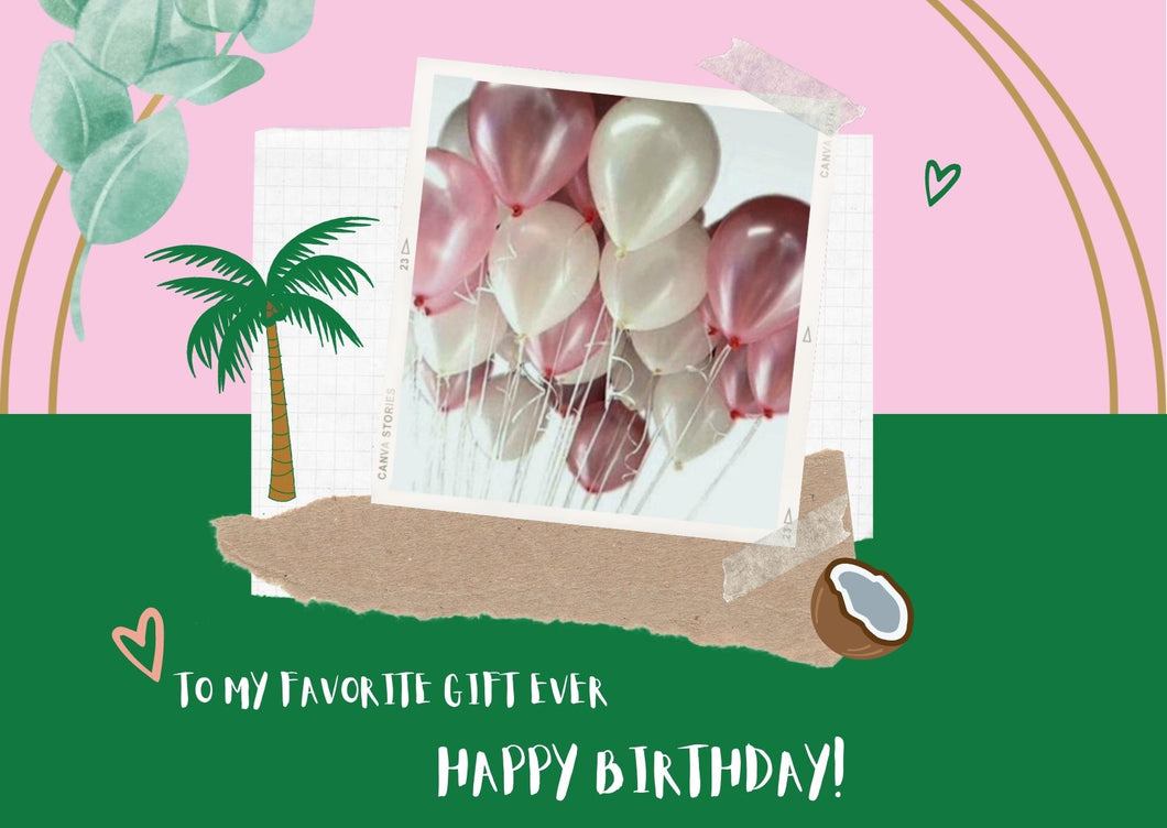 Happy Birthday Giftcard