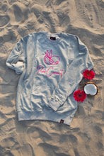 Afbeelding in Gallery-weergave laden, &quot;Pink Coconut&quot; sweater (licht grijs)

