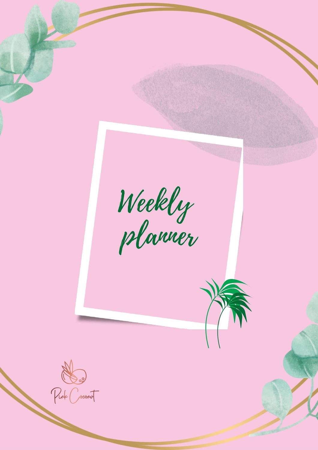 Weekly planner