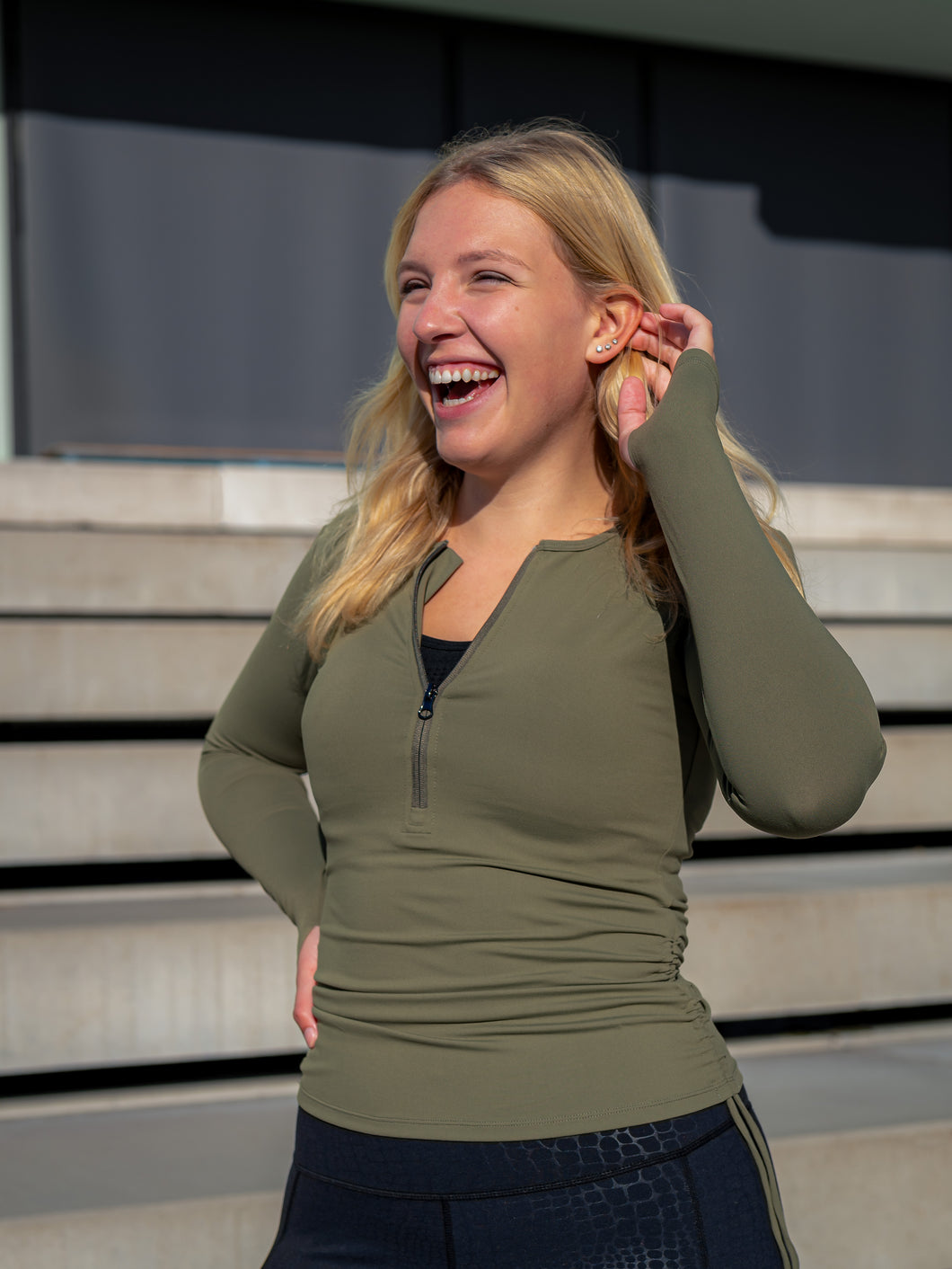 Longsleeve Esmee (groen)