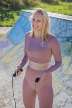 Afbeelding in Gallery-weergave laden, Highwaist sportlegging Blush (poeder roze)
